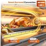 Nuwave Bravo Pro Countertop Convection Air Fryer Toaster Smart Oven Combo
