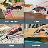 WORX ZipSnip WX082L.2 4V Max Cordless Electric Scissors & Box Cutter