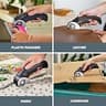 WORX ZipSnip WX082L.2 4V Max Cordless Electric Scissors & Box Cutter
