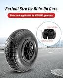 Alligator 12-Inch Pneumatic Rubber Replacement Tire 2-Pack for Ride-On Vehicles