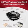 Piezano 12-Inch Electric Clamshell Pizza Oven