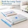Fygrip 20-Pack Assorted Size Vacuum Storage Bags with Portable Manual Hand Pump