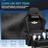 GTPLAYER Big & Tall Fabric Ergonomic Gaming Chair with Pocket Spring Cushion