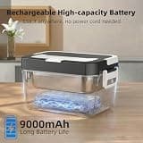 Vabaso Cordless Electric Lunch Box with Bluetooth App Control and Timer