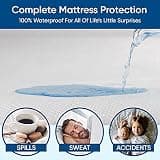 Sleepsteady Luxury Tencel 100% Waterproof Noiseless Mattress Protector