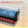 VEVOR 350W External Vacuum Sealer Machine with 95Kpa Suction and Dual Sealing Strips