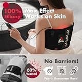 ALLOLO 16.7" x 7.9" Red Light Therapy Belt with Remote and 3-in-1 LEDs