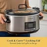 Crock-Pot Programmable Portable Slow Cooker with MyTime Tech, 7-Quart Size