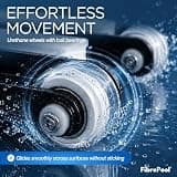 FibroPool 14.4-Inch Flexible Weighted Pool Vacuum Head with Urethane Wheels