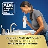 Waterpik Cordless Gem 5100 Rechargeable Portable Water Flosser for Implants