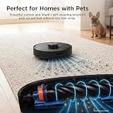 Shark AI Ultra AV2501S Robot Vacuum with True HEPA Bagless Self-Empty Base