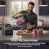 Ninja BR601AMZ All-in-One Kitchen System Blender and Veggie Chopper, 1200W