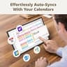 15.6-Inch Interactive Smart Family Hub and Electronic Wall Calendar Touchscreen