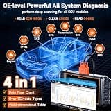 FOXWELL NT726 Multi-System Bidirectional Diagnostic Tablet Scanner with Case