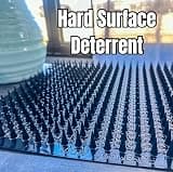 KNRV Commerce Modular Spike Scat Mats for Furniture Protection, 10-Pack