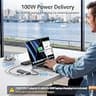 Acer 5-in-1 USB-C Hub with 4K@60Hz HDMI and 100W Power Delivery Pass-through
