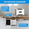 CADPXS 80-Pint Crawl Space Dehumidifier with Built-In Pump and Gravity Drain