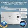 BUMPLYBEE 3500ml Touchscreen Paraffin Wax Machine Kit with 8 Therapy Wax Packs