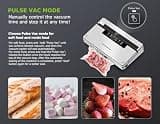 Bonsenkitchen Stainless Steel 5-Mode Food Vacuum Sealer Machine System
