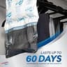 DampRid Hanging Moisture Absorber Bags, Fresh Scent, 16 oz, 3-Pack Set