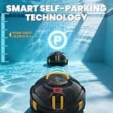 EZIOOV Y20 Fast-Paced Robotic Pool Cleaner with 150-Minute High-Capacity Battery