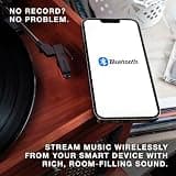 Victrola The Quincy 6-in-1 Bluetooth Record Player & Multimedia Center