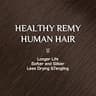 Rich Choices 16-Inch Remy Human Hair Halo Extensions with Secure Clips