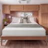 Zinus 8 Inch Short Queen Green Tea Memory Foam Mattress for RVs and Campers