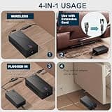 Allivoox 5000mAh Dual-Motor Recliner Battery Kit with Y-Splitter Power Supply