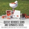 Weston Deluxe Electric Tomato Strainer, Food Mill & Sauce Maker with 3 Screens