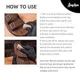 Angelus Suede & Nubuck Cleaner Kit with Stain Eraser Block and Nylon Bristle Brush