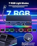 iVANKY 14-in-1 RGB Foldable Docking Station for ROG Ally, 10Gbps USB 3.2, 4K@120Hz