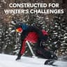 Sena Latitude Smart Snow Helmet with Built-In 4-Way Bluetooth Intercom