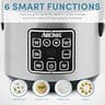 AROMA 8-Cup Digital Multicooker & Rice Cooker with Sensor Logic Technology