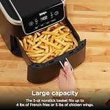 Ninja 5-Quart Air Fryer with Air Crisp and Dehydrate Functions AF141
