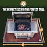 Fireside Outdoor Ember Mat 67x60-Inch Portable Deck Protector for Fire Pits