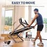 WELLFIT 4.0HP Heavy-Duty Home Treadmill, 400-lb Capacity & Auto-Incline