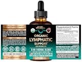 NUTRAHARMONY USDA Organic Lymphatic Drainage Supplement, 8-in-1 Botanical Complex, 2 oz