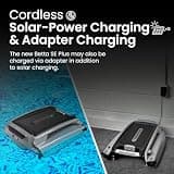 Betta SE Plus Solar-Powered Robotic Pool Skimmer with Continuous Surface Cleaning