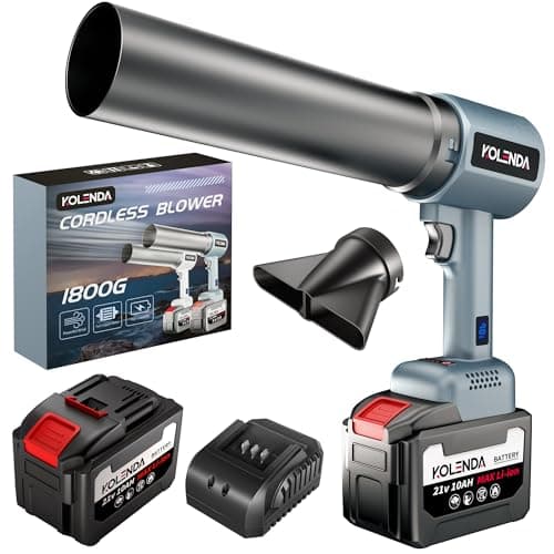 KOLENDA Handheld Cordless Lightweight Car Dryer Air Blower with 335MPH Power