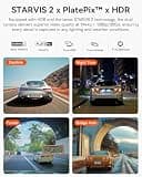 Vantrue N2X 2.7K Dual Channel Front and Interior Dash Cam with 5G WiFi