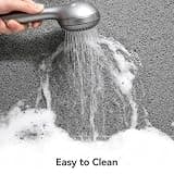 Asvin 24x16-Inch Rectangular Phthalate-Free PVC Loofah Textured Bathtub Mat