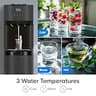 Brio Self-Cleaning Bottom Loading Water Cooler Dispenser in Black Stainless