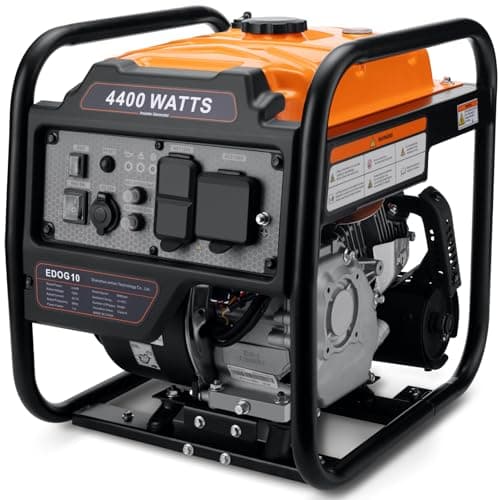 Oxseryn Power Equipment 4400-Watt Gas Powered Open-Frame Inverter Generator