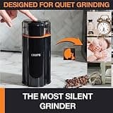 KRUPS Silent Vortex Electric Blade Coffee Grinder with 3oz Bowl Volume