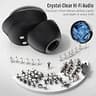 2026 Smart Touch Screen True Wireless Sleep Earbuds with Active Noise Isolation