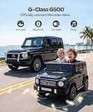 ELEMARA 2-Seater Licensed Mercedes-Benz G-Class G500 24V 4WD Ride-On with Remote