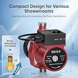 GIRAVO 100W 3-Speed Hot Water Recirculation & Water Pressure Booster Pump Combo