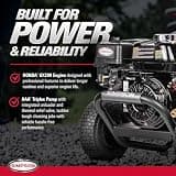 Simpson PowerShot PS3228 3300 PSI Commercial Gas Pressure Washer with Honda Engine