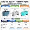 4-Chamber Separating Spin Mop System with Glide Wheels and 6 Microfiber Pads